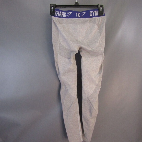 Gymshark Leggings Women's Size S Gray & Purple Athletic Workout Yoga Pants - Picture 4 of 8